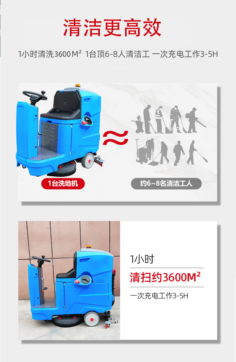 元朗驾驶式洗地机更适合用在高铁站