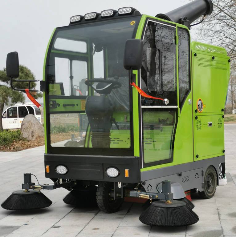 元朗道路清洁广泛应用电动环卫清扫车